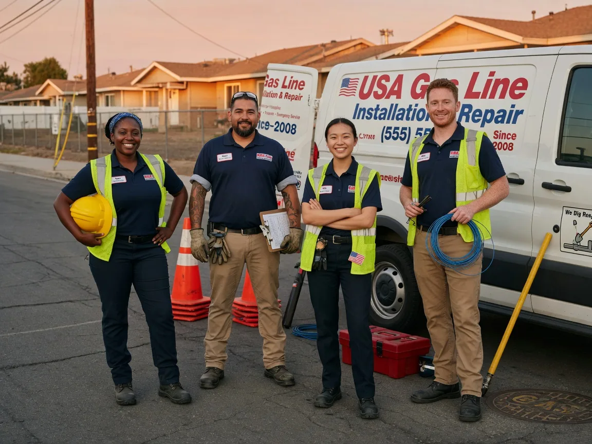 Gas Line Installation company in Le Grand, IA
